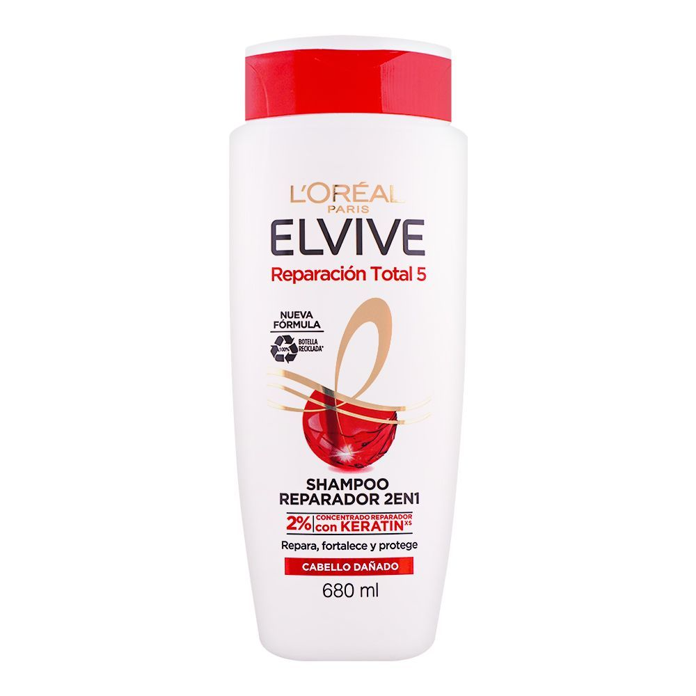 LOREAL ELVIVE SHAMPOO TOTAL 5 REPARADOR 680 ML