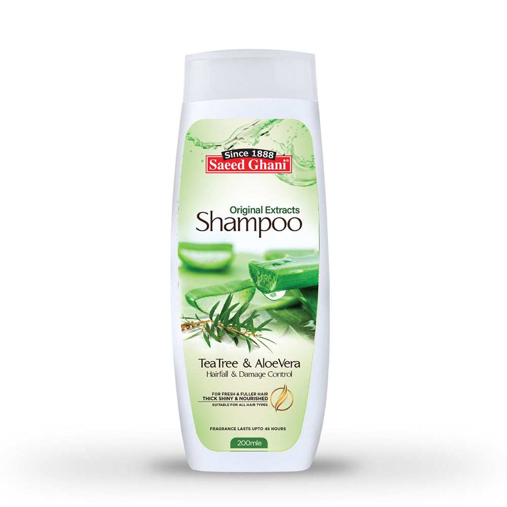 SAEED GHANI TEA TREE & ALOEVERA SHAMPOO 200ML