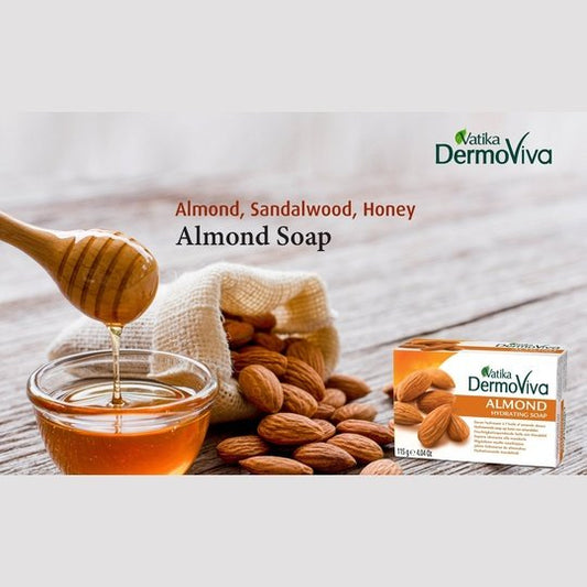 Vatika Dermoviva Almond Soap