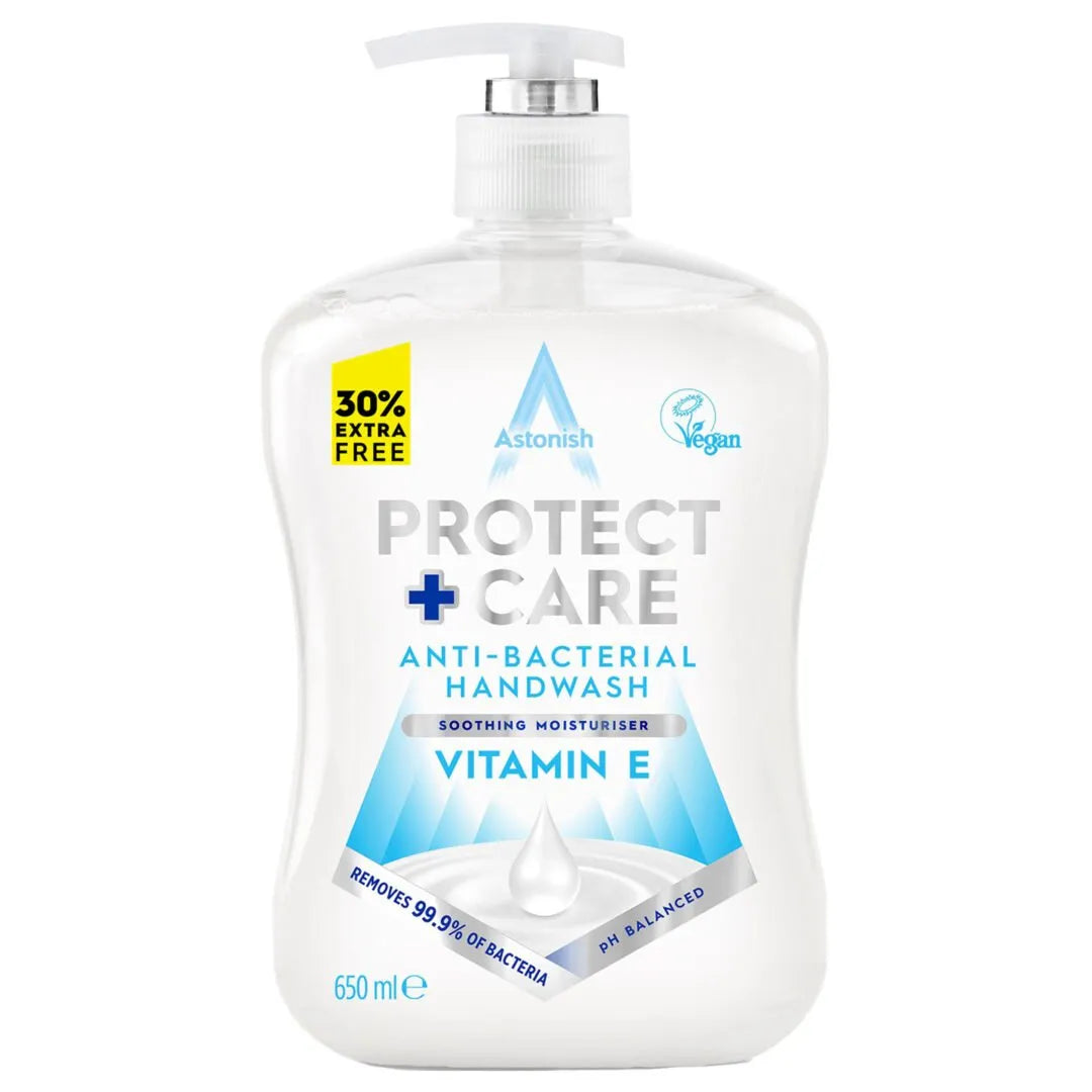 ASTONISH HAND WASH ANTI BACTERIAL VITAMINE E 650 ML