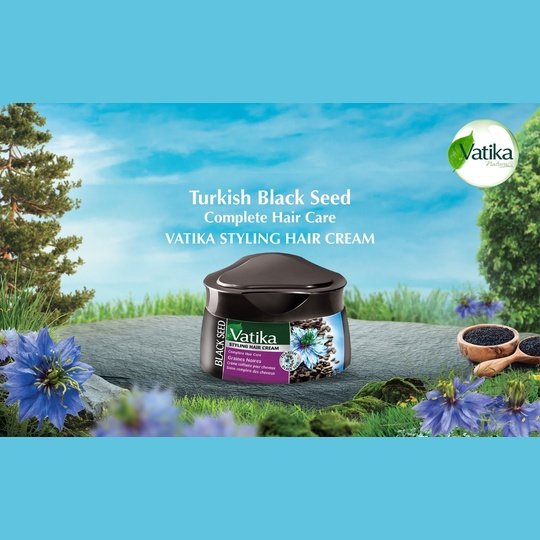 Vatika Naturals Blackseed Styling Hair Cream.