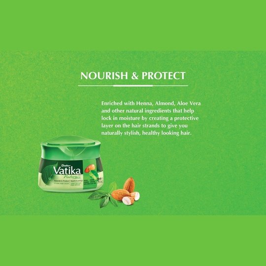 Vatika Naturals Nourish & Protect Styling Hair Cream