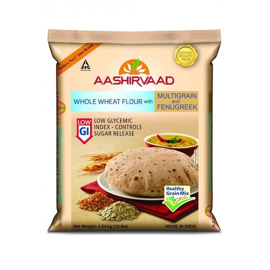 Aashirvad Whole Wheat Flour With Fenugreek