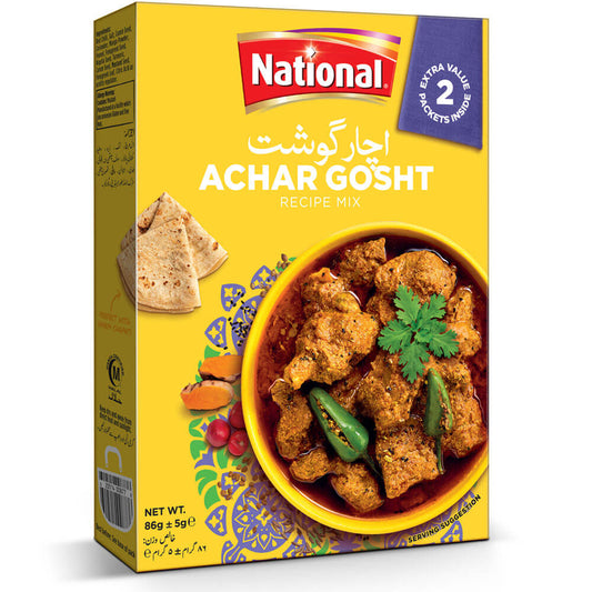 NATIONAL MASALA ACHAR GOSHT DOUBLE PACK 86 GM