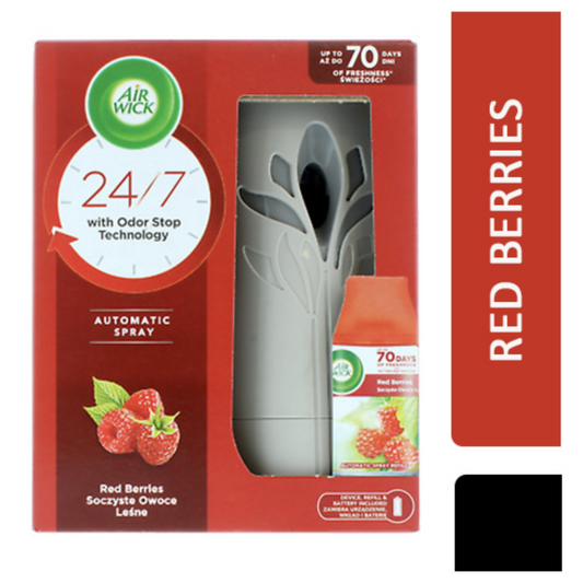 AIR WICK AIR FRESHNER & MACHINE FOREST RED BERRIES 250 ML