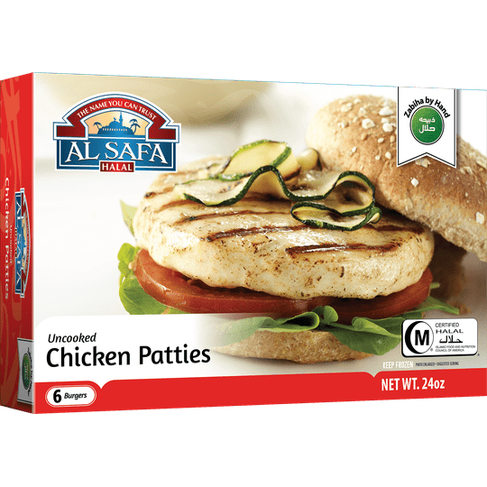 Al-Safa Chicken Burger Patties