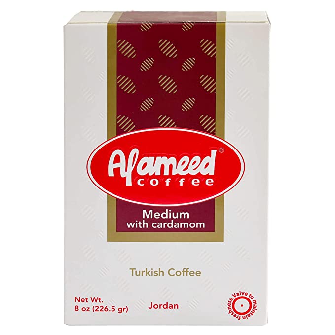 Alameed Coffee Medium With Cardamom