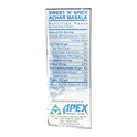 Apex Sweet & Spicy Pickle (Achar) Masala