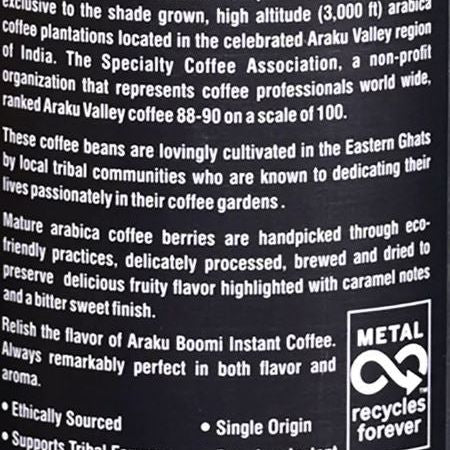 Araku Boomi Instant Coffee Small