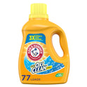 Arm & Hammer Plus OxiClean Clean Meadow, 77 Loads Liquid Laundry Detergent, 100.5 fl oz