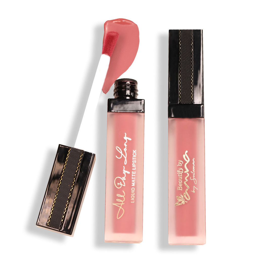 Beautify By Amna All Day Long (Liquid Matte Lipstick)