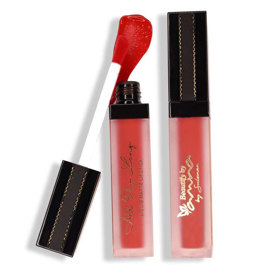 Beautify By Amna All Day Long (Liquid Matte Lipstick)