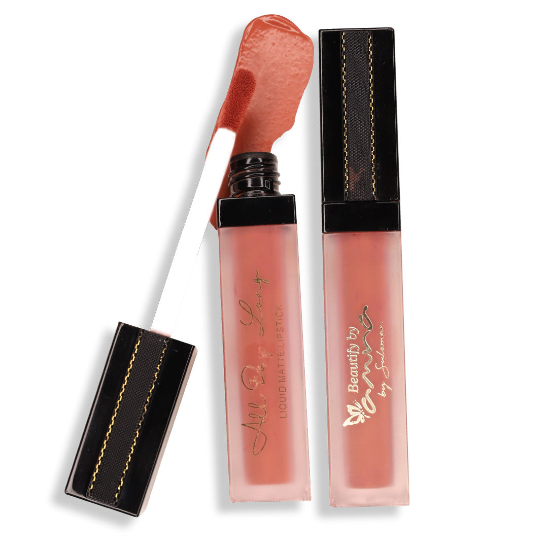 Beautify By Amna All Day Long (Liquid Matte Lipstick)