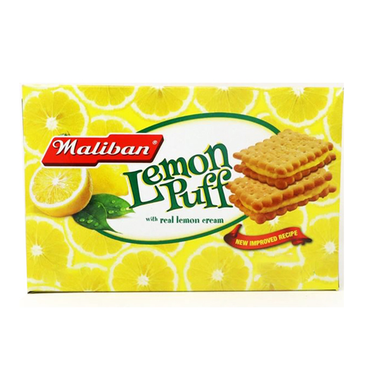 MALIBAN LEMON PUFF NEW IMPROVED RECIPE 100G-BOX