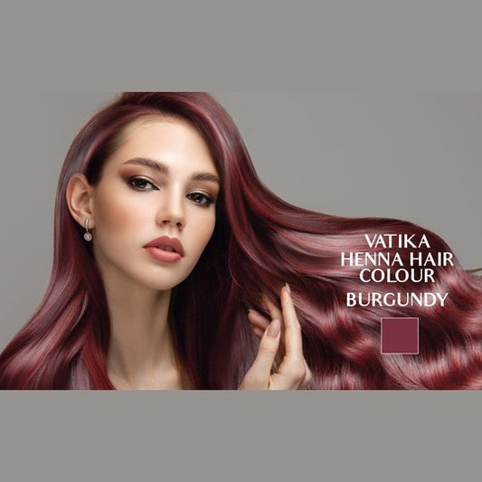 Vatika Henna Hair Color- Burgundy