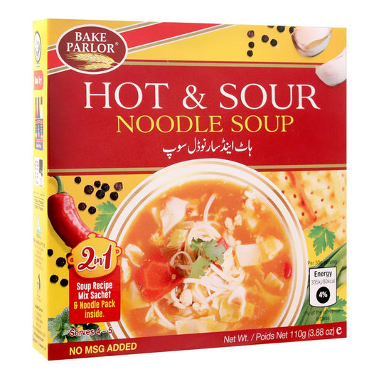 Bake Parlor Hot & Sour Noodles Soup