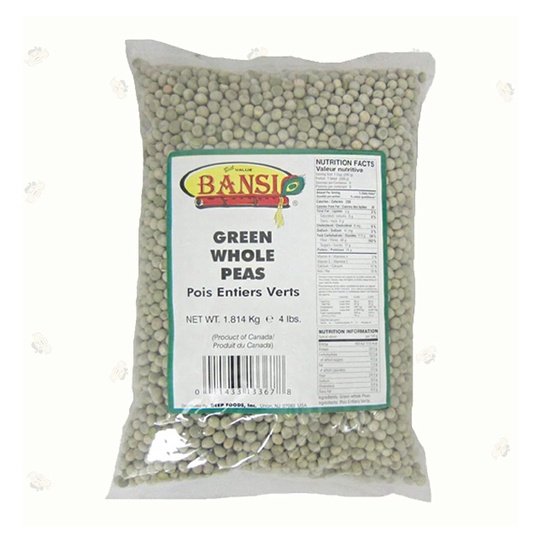 Bansi Whole Green Peas