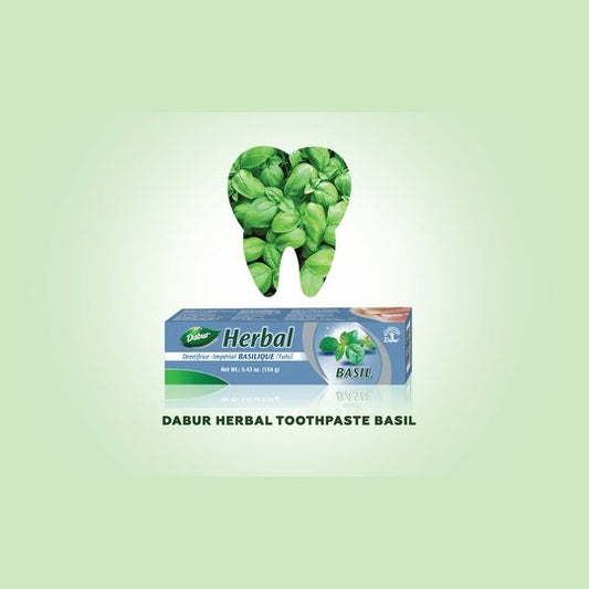 Dabur Herbal Toothpaste - Basil