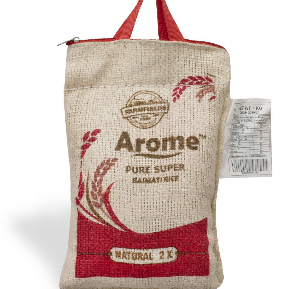 FarmFields AROME SUPER BASMATI RICE NATURAL 2X 1 KG - RED