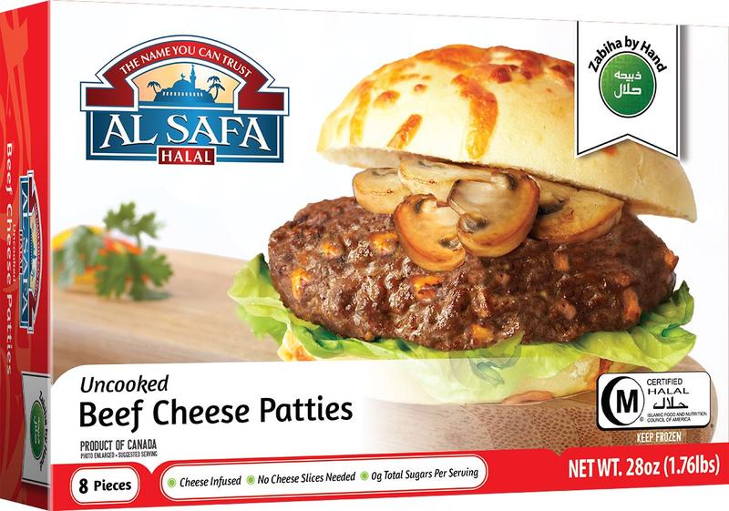 Al Safa Beef Cheese Burger Patties