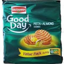 Britannia Good Day Pista-Almond (8Packs)