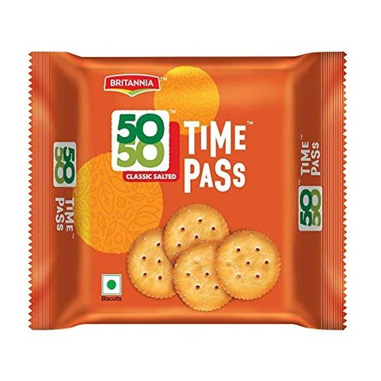 Britannia 50-50 Timepass Crackers