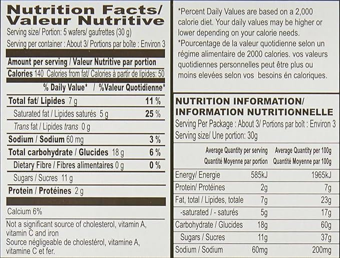 Britannia Hazelnut Flavored Cream Wafers