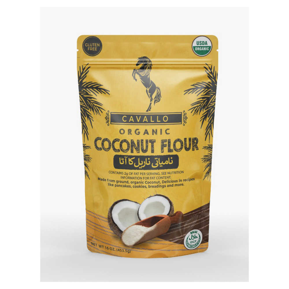 CAVALLO ORGANIC COCONUT FLOUR 450 GM