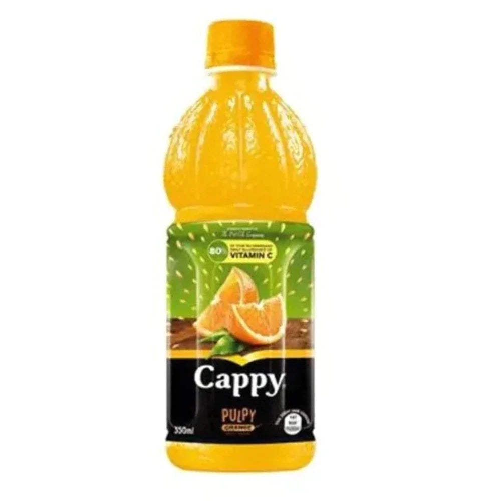 CAPPY PULPY ORANGE FRUIT DRINK 350 ML