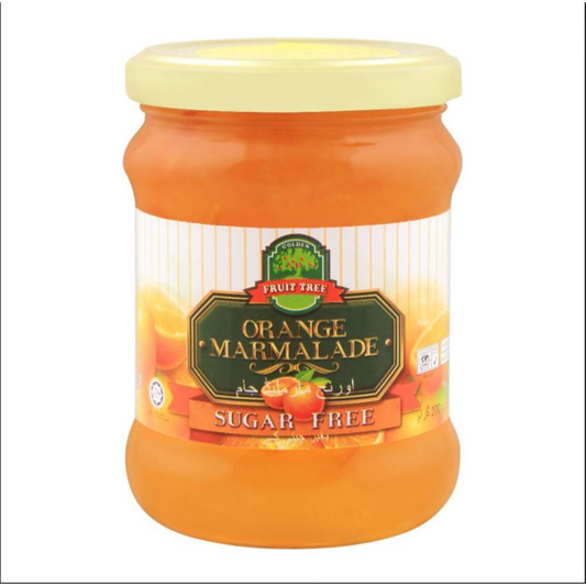 FRUIT TREE JAM ORANGE MARMALADE SUGAR FREE 270 GM