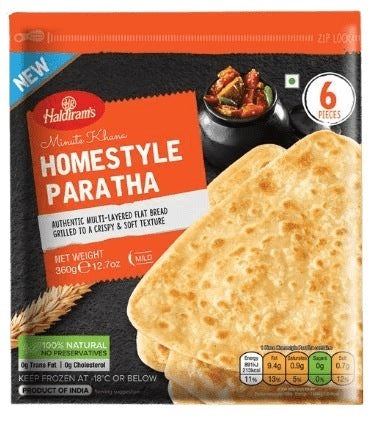 Haldiram's Homestyle Paratha (6pcs)