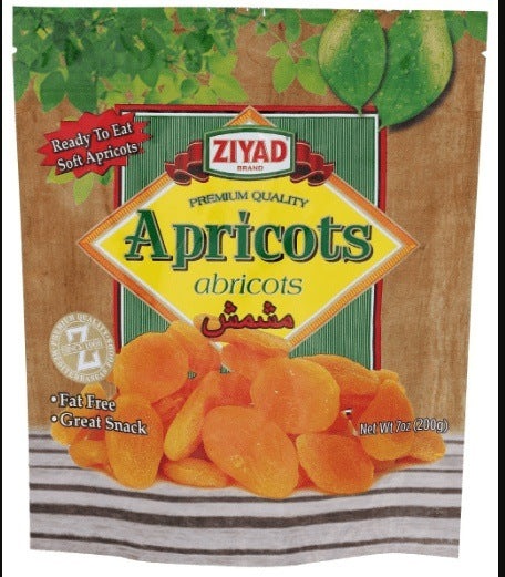 Ziyad Soft Dried Apricots Small