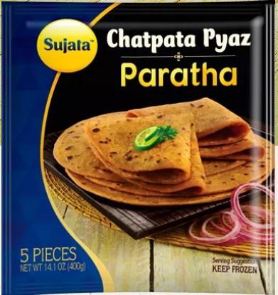 Chatpata Pyaz Paratha