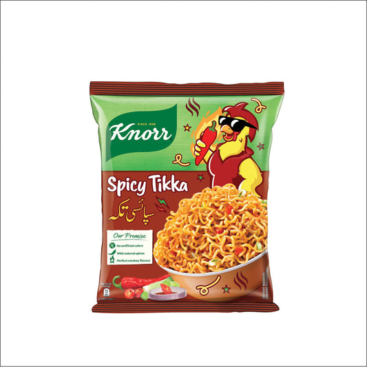 KNORR NOODLES SPICY TIKKA 61 GM