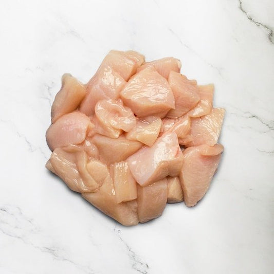 Halal Chicken Breast Diced (Medium Cut For Curry)