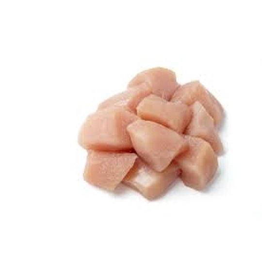 Handcut Chicken Breast cubes - Per lb