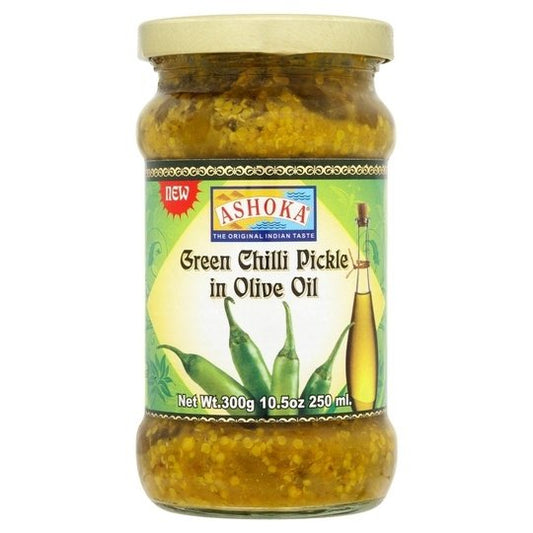 Ashoka Green Chilli Pickle