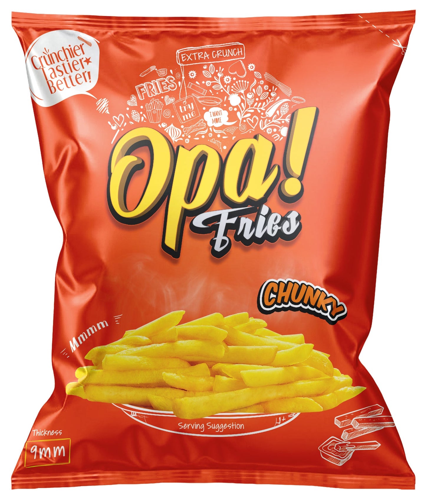 OPA CHUNKY FRIES 1 KG