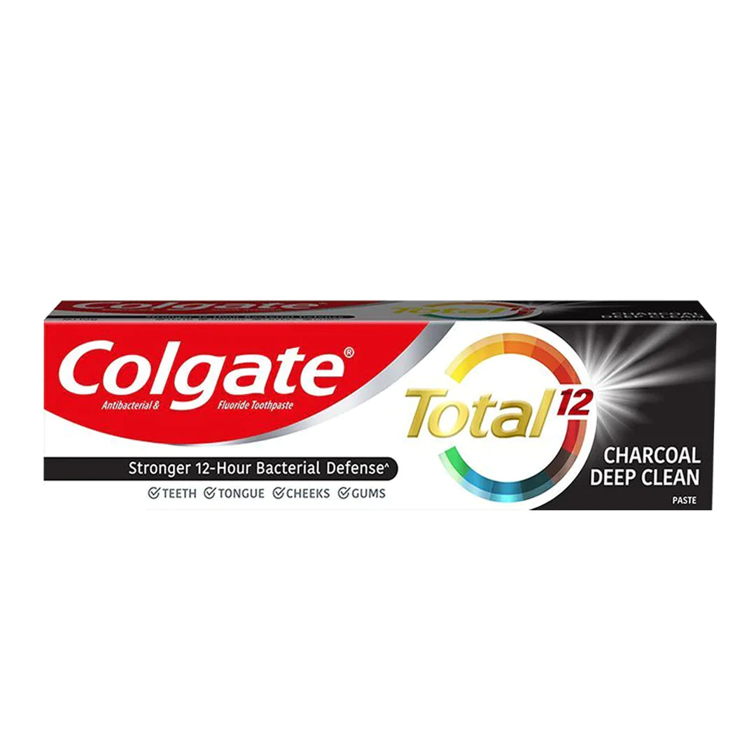 COLGATE TOOTH PASTE TOTAL CHARCOAL DEEP CLEAN 100 GM BASIC