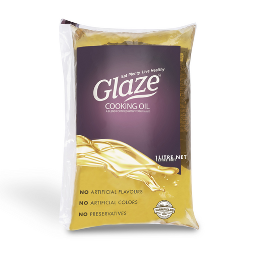 FarmFields GLAZE COOKING OIL POUCH 1 LTR