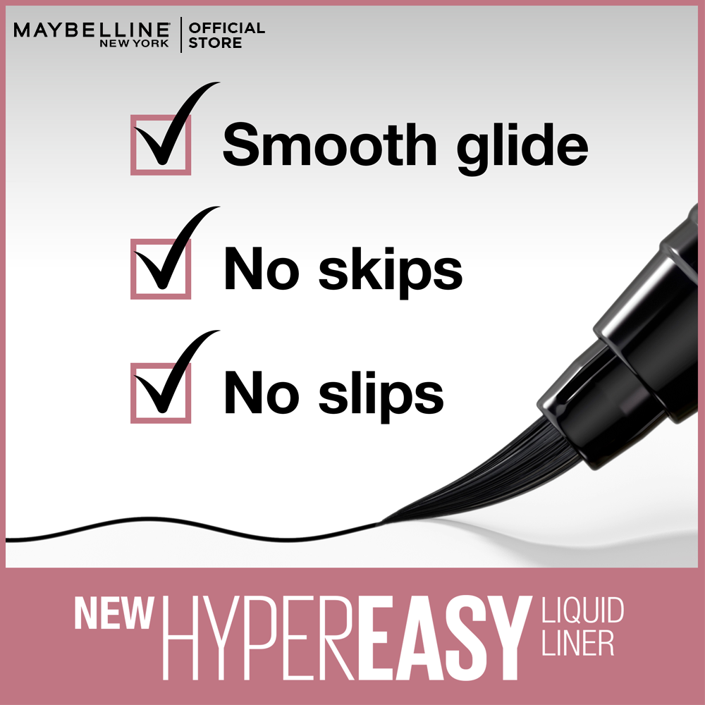 MAYBELLINE HYPER EASY EYE LINER KNOCKOUT BLACK 800