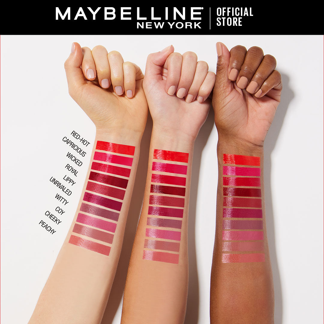 MAYBELLINE Â SUPERSTAY VINYL INK 15 PEACHY AS