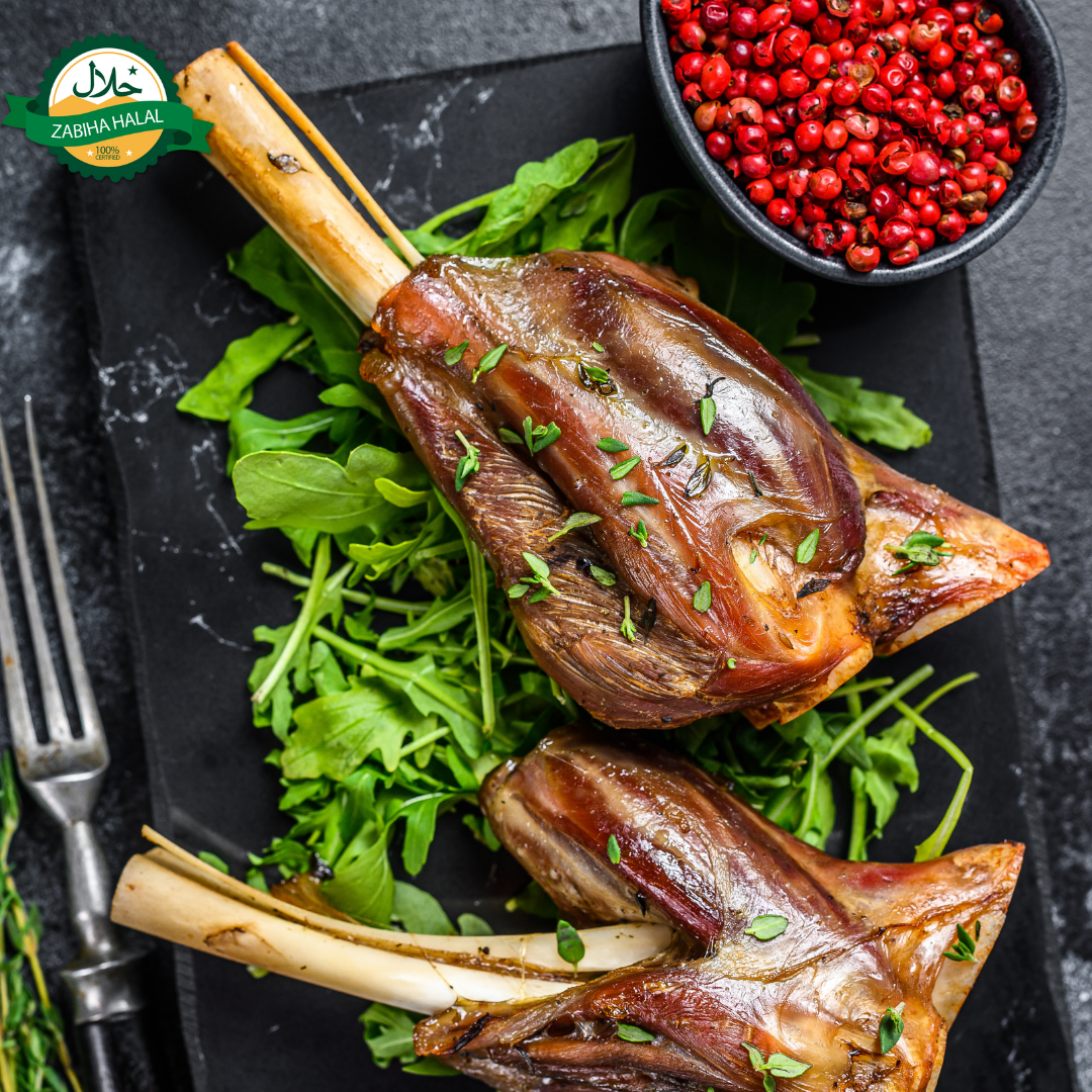 Halal Lamb Shank | Tender | Excellent For Slow Cooking |