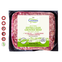 Grass Fed Extra Lean Ground Beef 93/07 | Approx. 1 lb.| Hand Processed Halal |