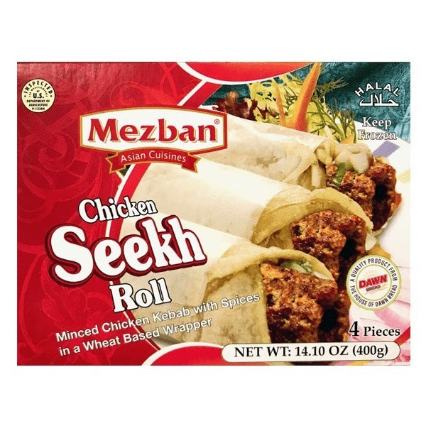 Mezban Chicken Seekh Kabab FP Regular