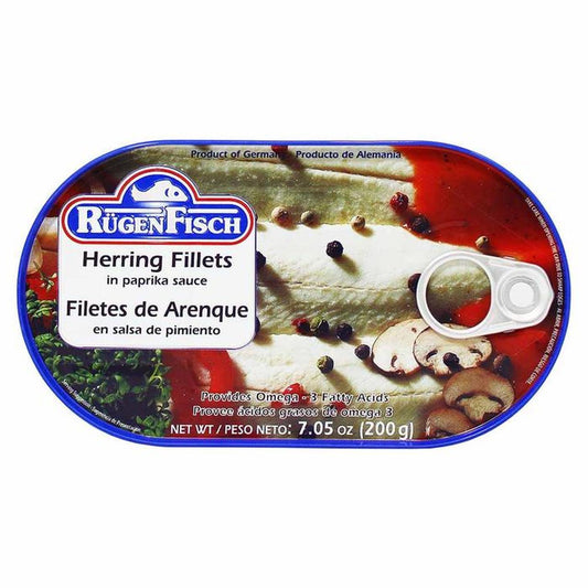 Rugen Herring in Paprika Sauce