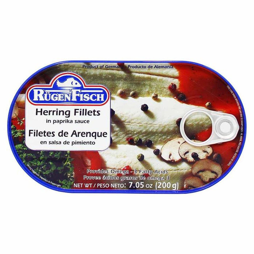 Rugen Herring in Paprika Sauce