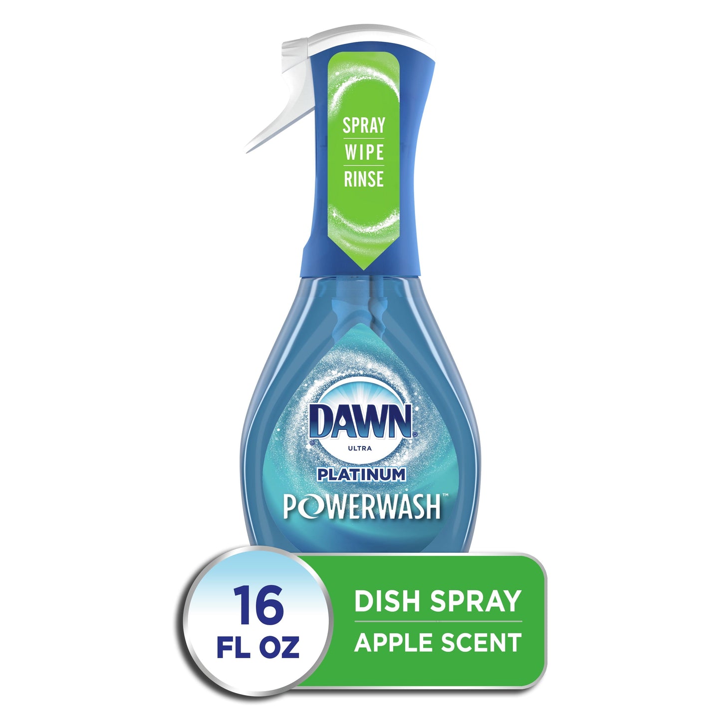 Dawn Powerwash Apple Dish Spray, Dish Soap Starter Kit, 16 Fl Oz