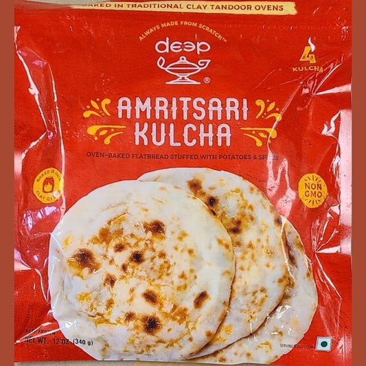 Deep Amritsari Kulcha