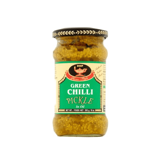 Deep Green Chilli Pickle